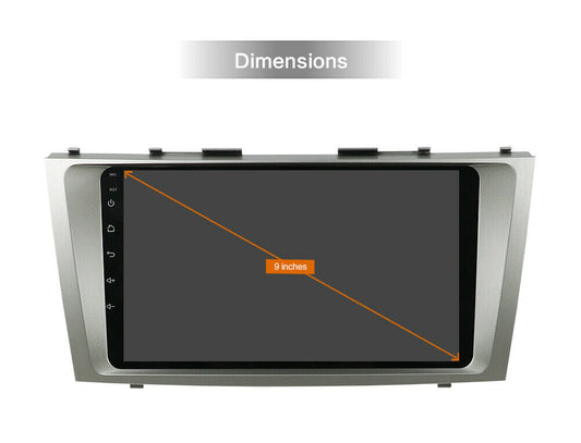 Toyota Camry 2006-2011 GPS Bluetooth Apple CarPlay Android Auto DSP 9" Screen