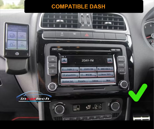 Volkswagen VW Polo 10-14 9" GPS Infotainment Wireless Carplay Android auto Stereo