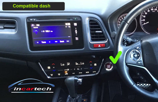 Honda HRV 2014-2021 stereo facia 9 inch android Double din 2 din fascia frame surround