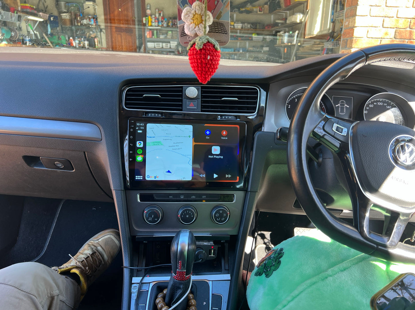 Volkswagen VW Golf 13-20 mk7 GTI 10" Infotainment Wireless Apple Carplay GPS stereo