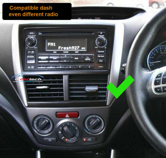 Subaru Forester 2008-2012 stereo facia 9 inch android Double din 2 din fascia frame surround