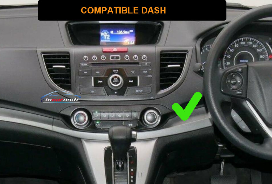 Honda CRV 2012-2016 Vti Wireless apple Carplay Android Auto GPS Radio Stereo satnav