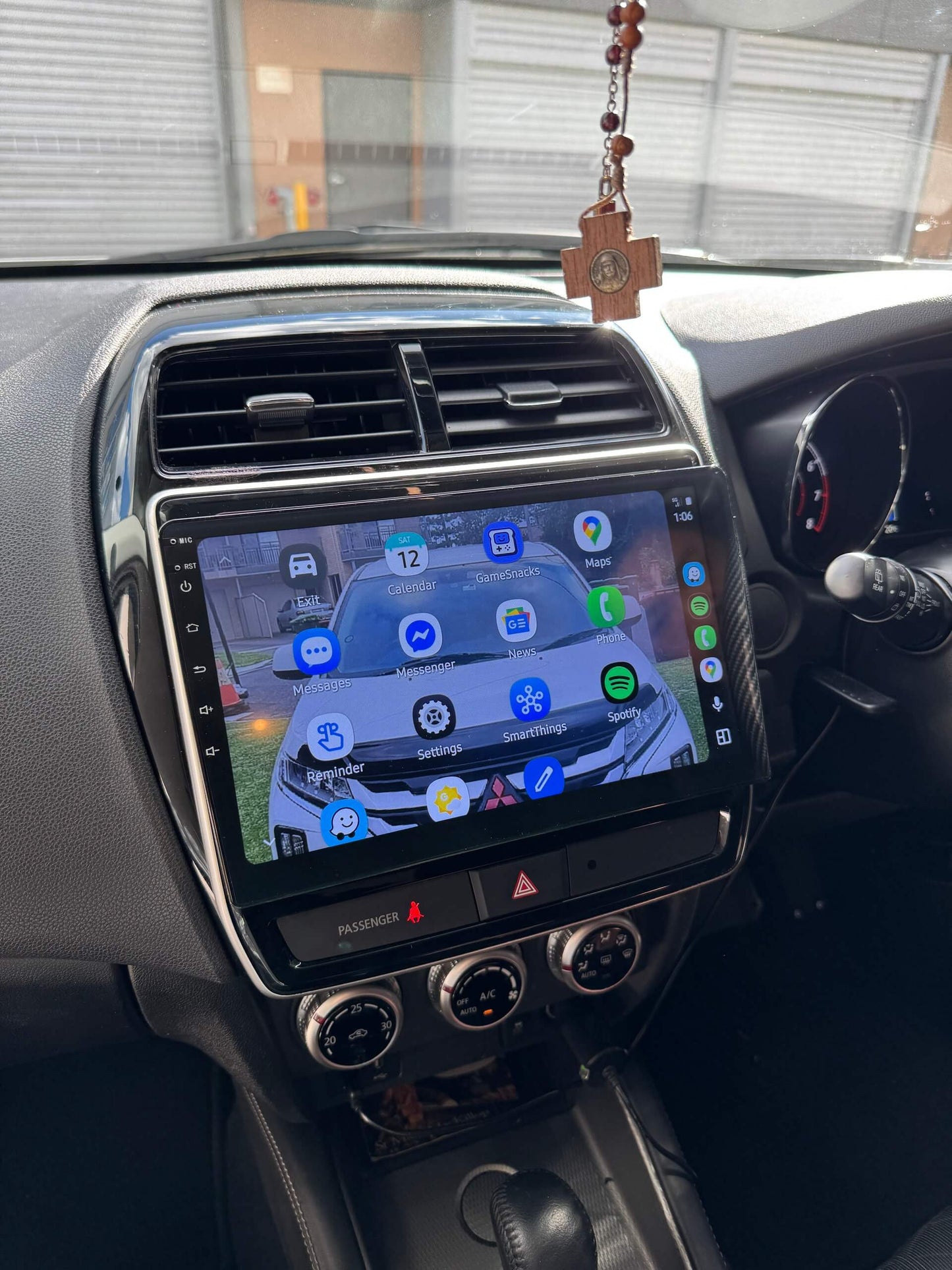 Mitsubishi ASX 2020-2025 10.1" GPS Bluetooth Stereo Wireless Apple CarPlay Android Auto