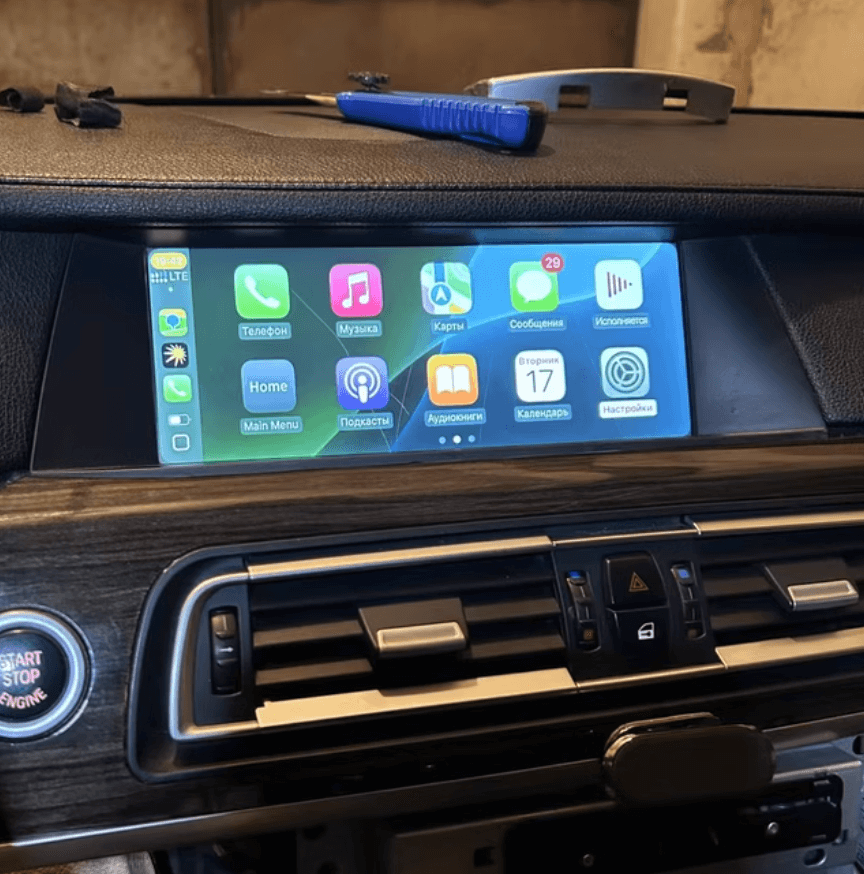 BMW 7 Series F01 08-15 Add Wireless CarPlay & Android Auto MMI Retrofit integration