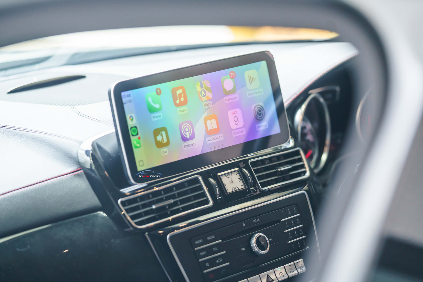 Mercedes Benz GLE-Class 15-19 (W166) 12.3" Touchscreen Upgrade Stereo Wireless Carplay Android auto