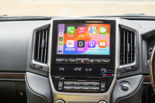 Toyota Land Cruiser LC200 VX & SAHARA Add Wireless Carplay & Android Auto integration interface Module
