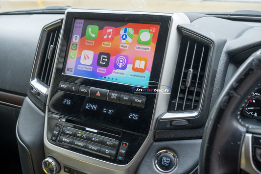 Toyota Land Cruiser LC200 VX & SAHARA Add Wireless Carplay & Android Auto integration interface Module