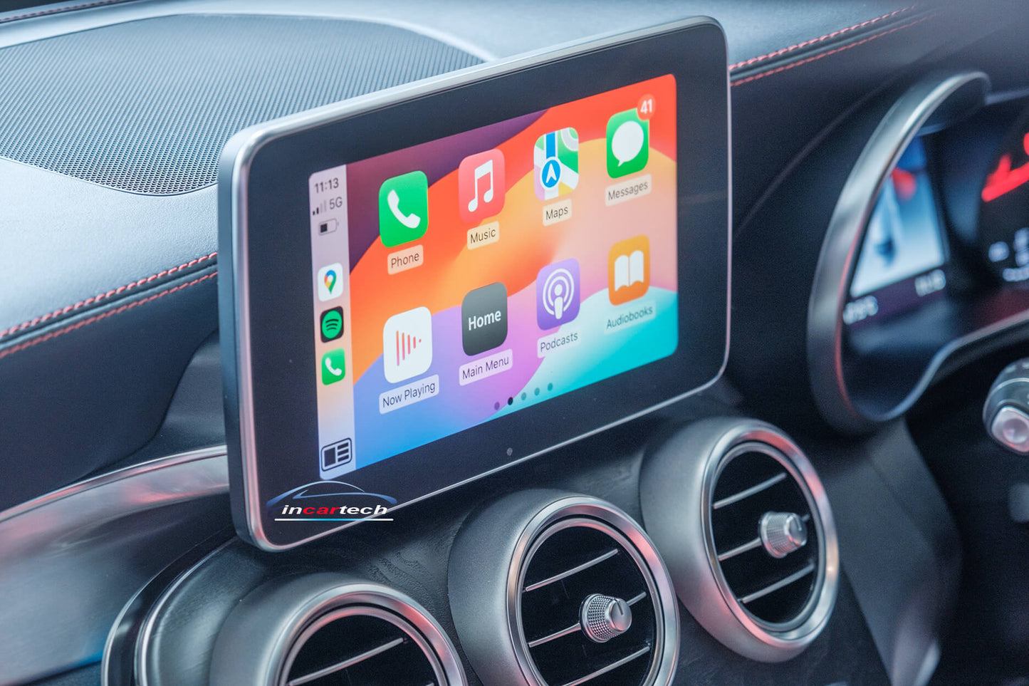 Mercedes Benz C Class 2014-2019 W205 Add Wireless Carplay & Android Auto MMI Retrofit interface