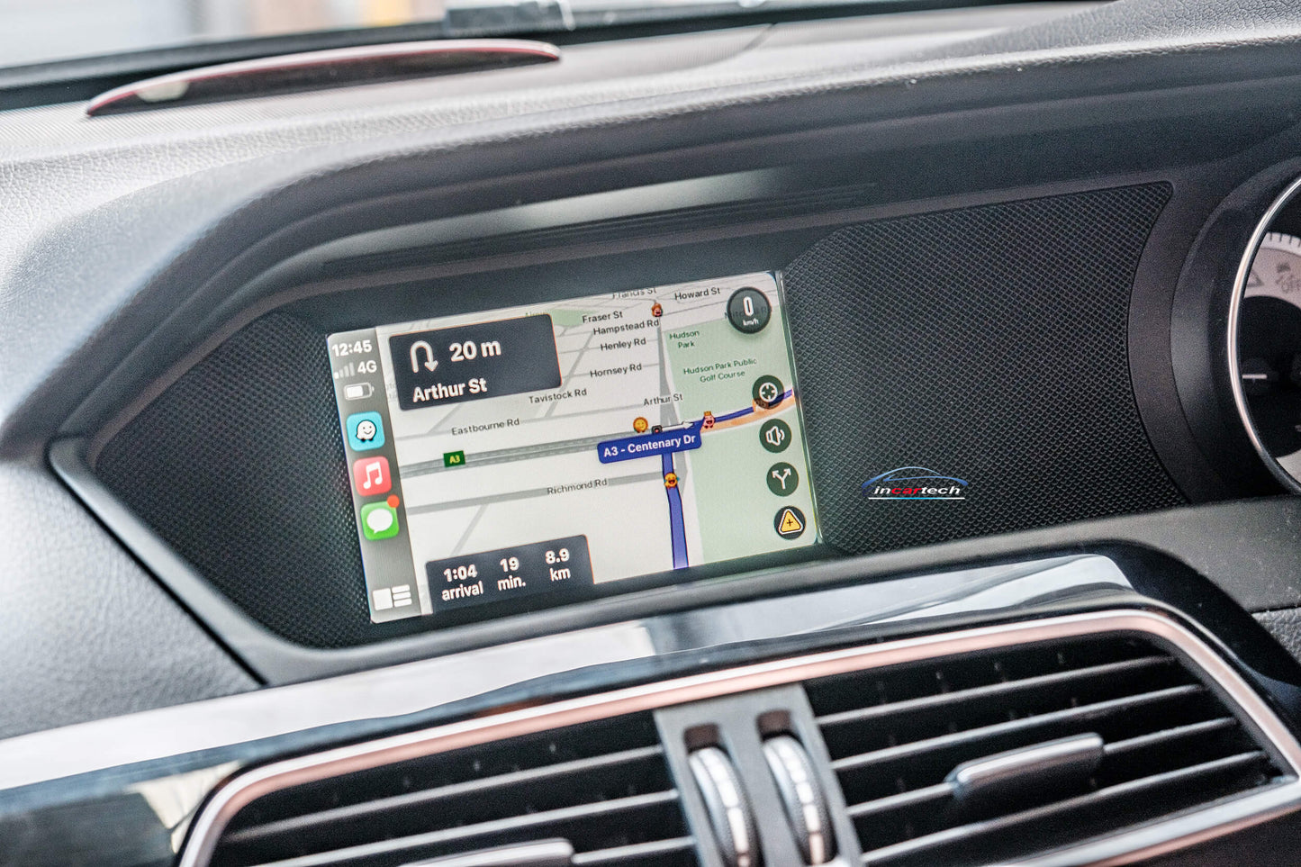 Mercedes Benz C Class 12-14 W204 Add Wireless Carplay & Android Auto MMI Retrofit interface