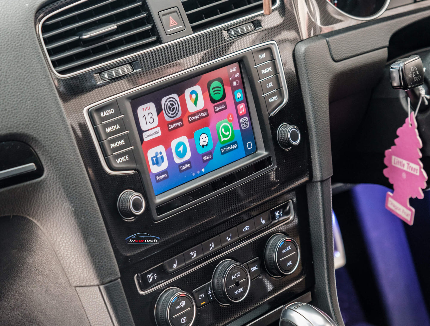 VW Volkswagen Golf MK7 Gti 13-16 Add Wireless Carplay & Android Auto MMI Retrofit integration interface Moduel