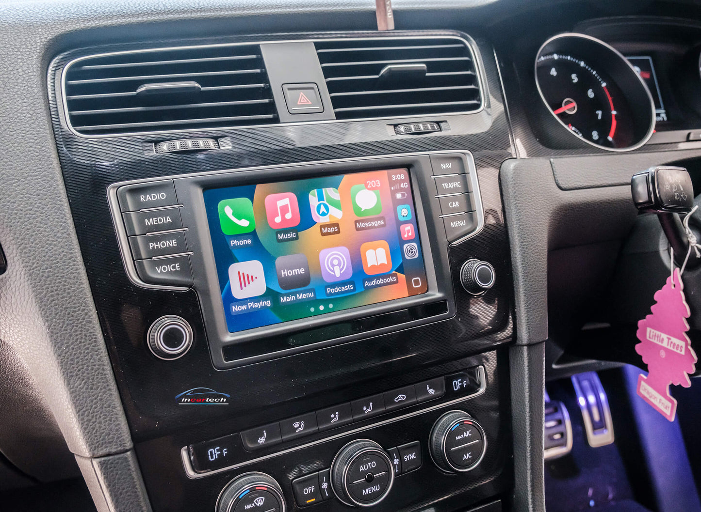 VW Volkswagen Golf MK7 Gti 13-16 Add Wireless Carplay & Android Auto MMI Retrofit integration interface Moduel