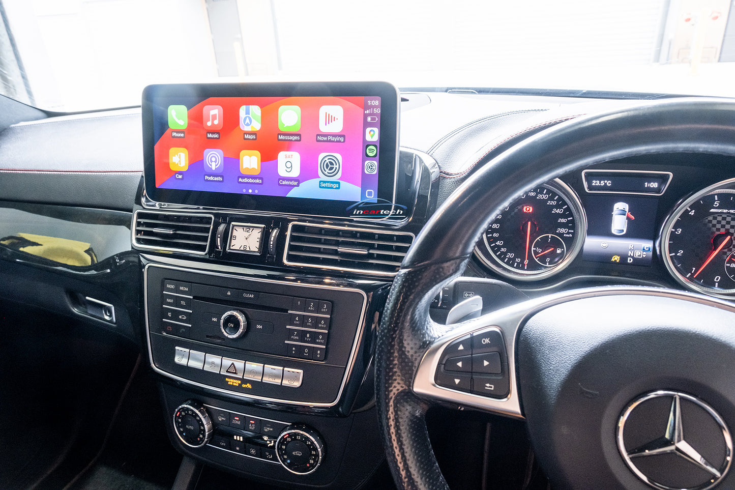 Mercedes Benz GLE-Class 15-19 (W166) 12.3" Touchscreen Upgrade Stereo Wireless Carplay Android auto