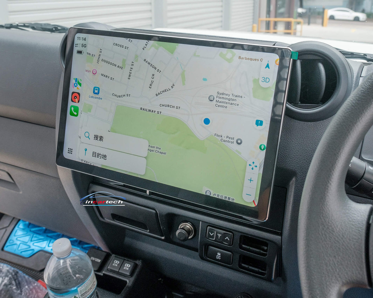 Toyota Landcruiser LC 70 76 78 79 Series 13.3" Touchscreen GPS Wireless CarPlay Android auto Headunit
