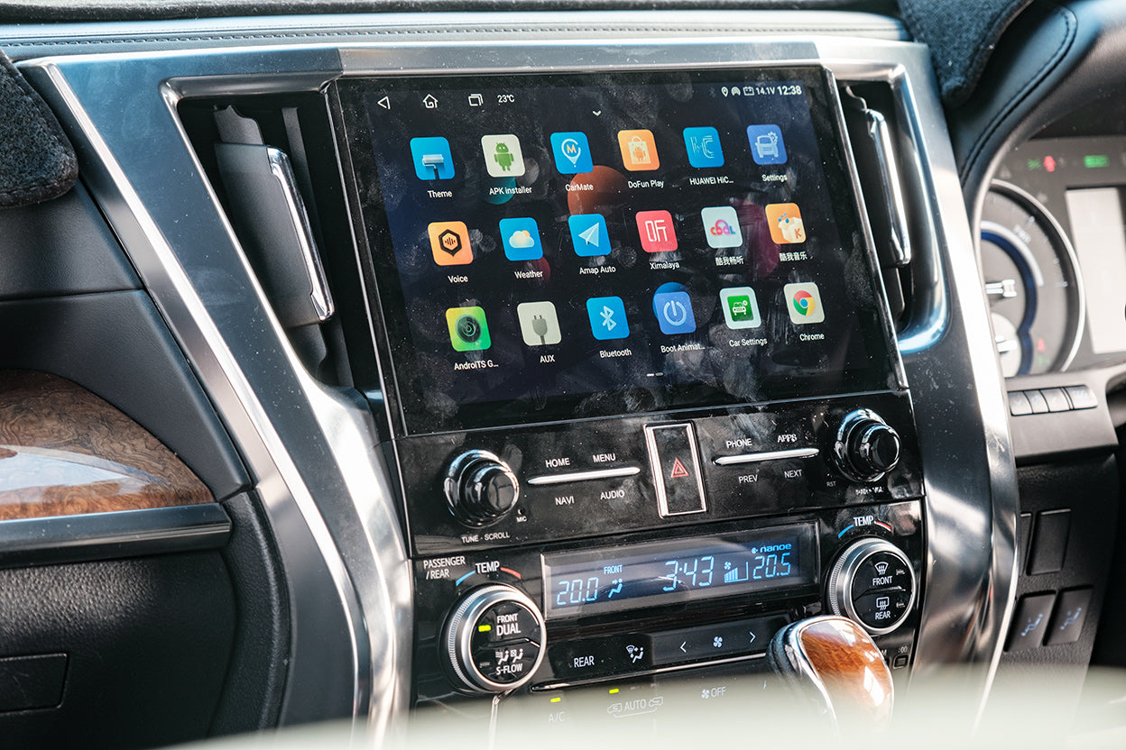 Toyota Alphard/Vellfire 30/35 Series 15-23 10.1" Infotainment Wireless Apple CarPlay Android Auto Stereo