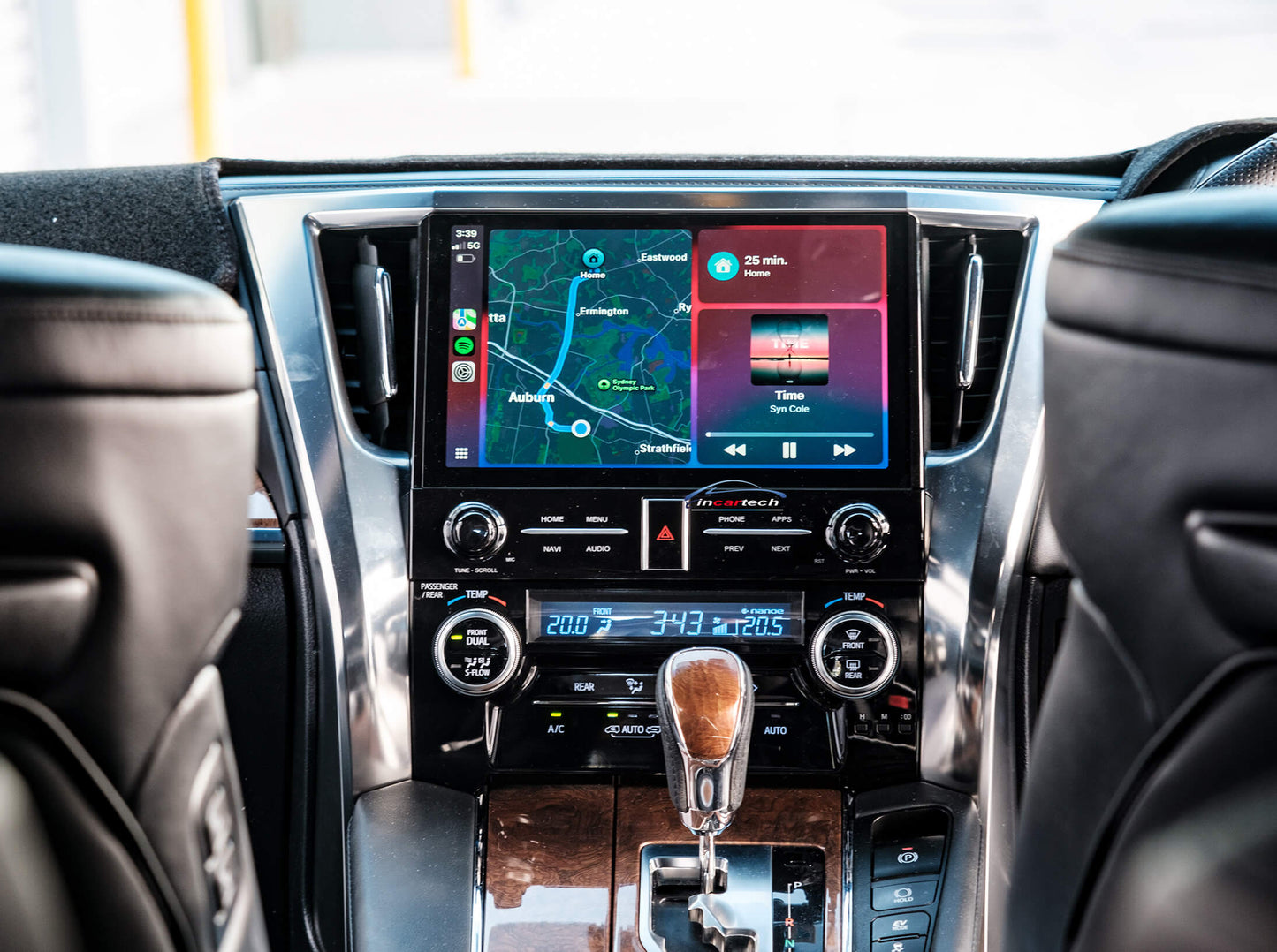 Toyota Alphard/Vellfire 30/35 Series 15-23 10.1" Infotainment Wireless Apple CarPlay Android Auto Stereo