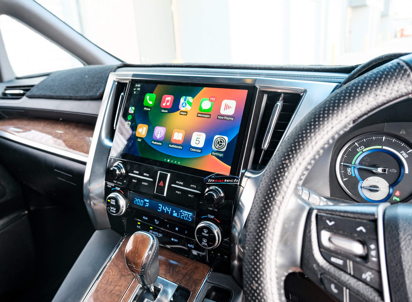 Toyota Alphard/Vellfire 30/35 Series 15-23 10.1" Infotainment Wireless Apple CarPlay Android Auto Stereo