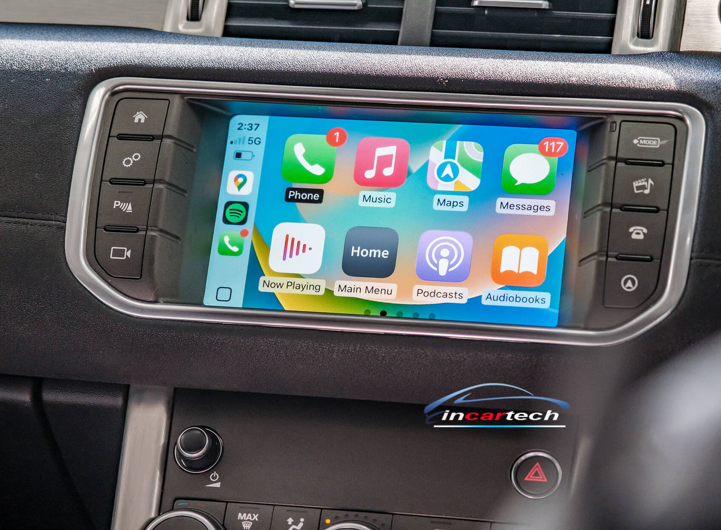 Land rover Range Rover Evoque 11-18 L538 radio Add Wireless CarPlay Android Auto Interface Retrofit