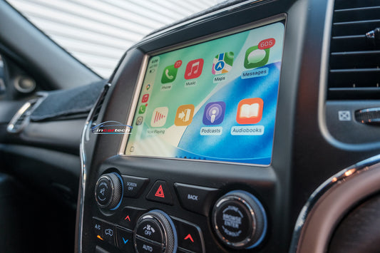 Jeep Grand Cherokee 2014-2021 8.4" Wireless Apple CarPlay Android Auto Radio upgrade