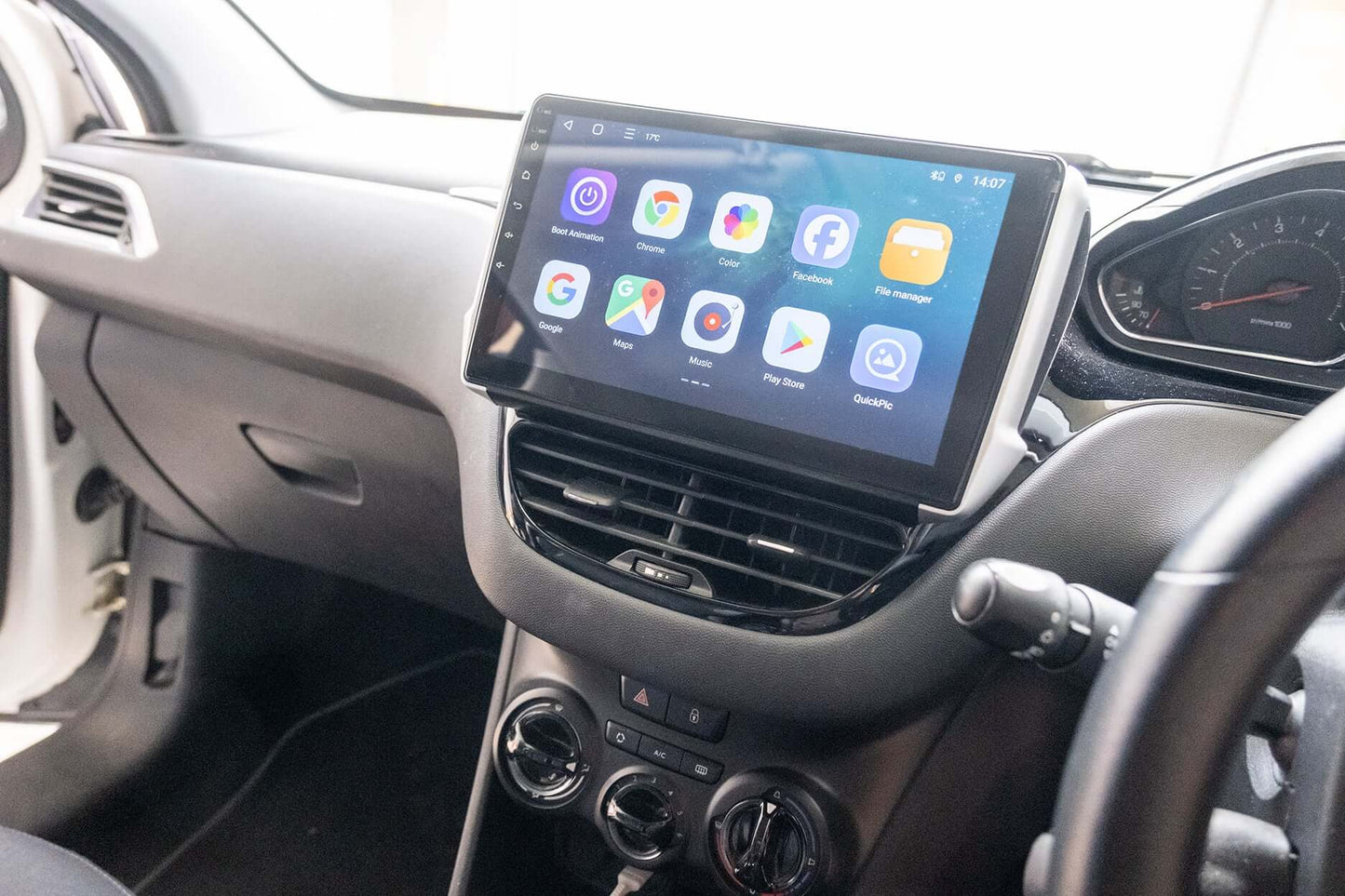 Peugeot 2008 14-18 Wireless Apple Carplay Android Auto GPS Bluetooth Stereo