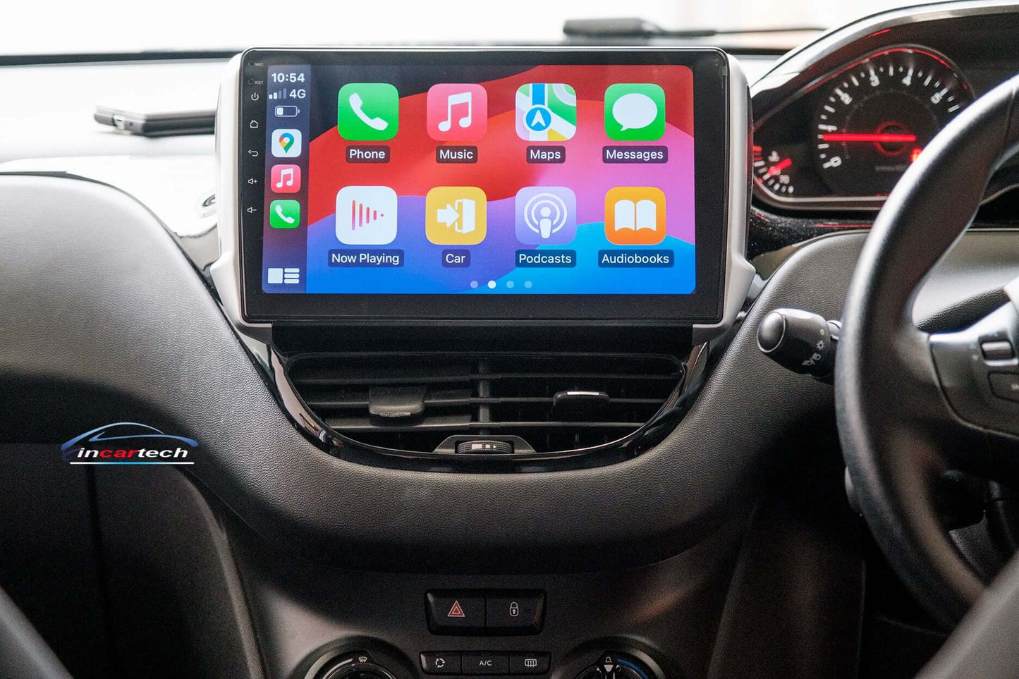 Peugeot 2008 14-18 Wireless Apple Carplay Android Auto GPS Bluetooth Stereo