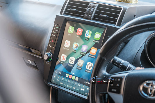 Toyota Prado 150 14-18 12.1" Vertical Screen GPS Wireless Apple CarPlay Android Auto Stereo