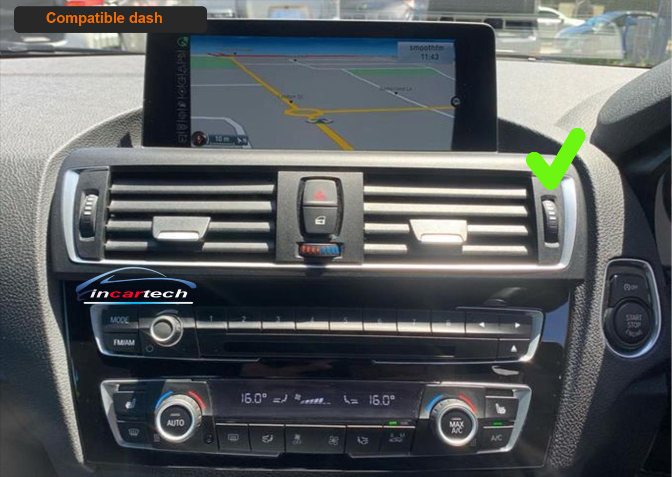 BMW 2 series/M2 F22 F23 F45 14-21 Add Wireless Carplay & Android Auto MMI Retrofit Moduel