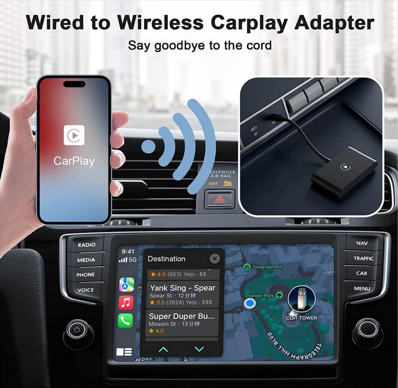 For Mazda 3 2020-2025 Proline Wired to Wireless Carplay Adaptor Decorder