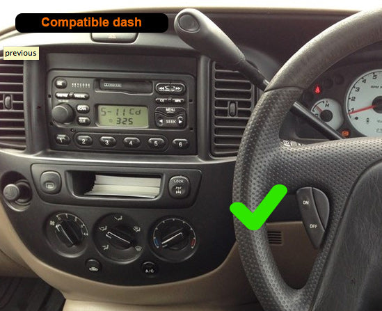 Ford Escape 01-05 Wireless Apple CarPlay Android auto Stereo GPS Radio
