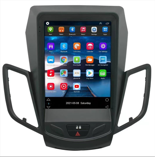 Ford Fiesta 2008-2018 9.7 inch vertical Touchscreen Wireless Apple CarPlay Android Auto GPS Bluetooth