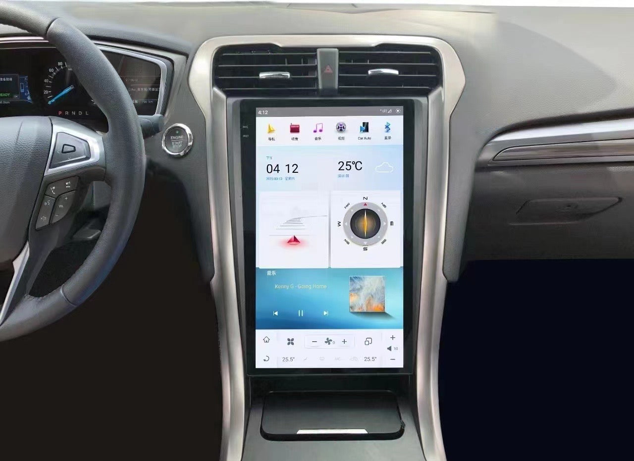 Ford Mondeo 2014-2019 13.6 inch vertical Touchscreen Wireless Apple CarPlay Android Auto GPS Bluetooth