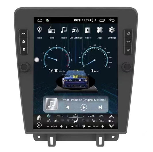 Ford Mustang 2009-2014 13.6 inch vertical Touchscreen Wireless Apple CarPlay Android Auto GPS Bluetooth