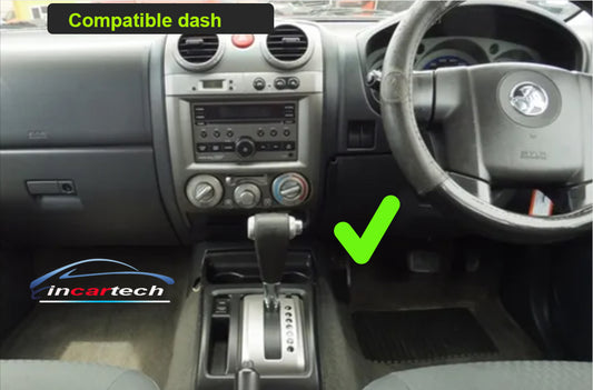 Holden Colorado RC 08-12 facia 9 inch android Double din 2 din frame surround