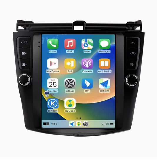 Honda Accord 2003-2008 12.1" Touchscreen GPS wireless CarPlay Android Auto HeadUnit screen, Honda Accord Euro 2003-2008 12.1" Touchscreen GPS wireless CarPlay Android Auto HeadUnit screen