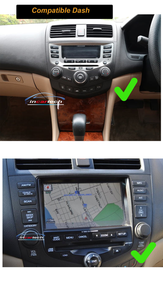 Honda Accord 2003-2008 12.1" Touchscreen GPS wireless CarPlay Android Auto HeadUnit screen, Honda Accord Euro 2003-2008 12.1" Touchscreen GPS wireless CarPlay Android Auto HeadUnit screen, Honda Accord Euro 2003-2008 9" Touchscreen GPS wireless CarPlay Android Auto HeadUnit screen