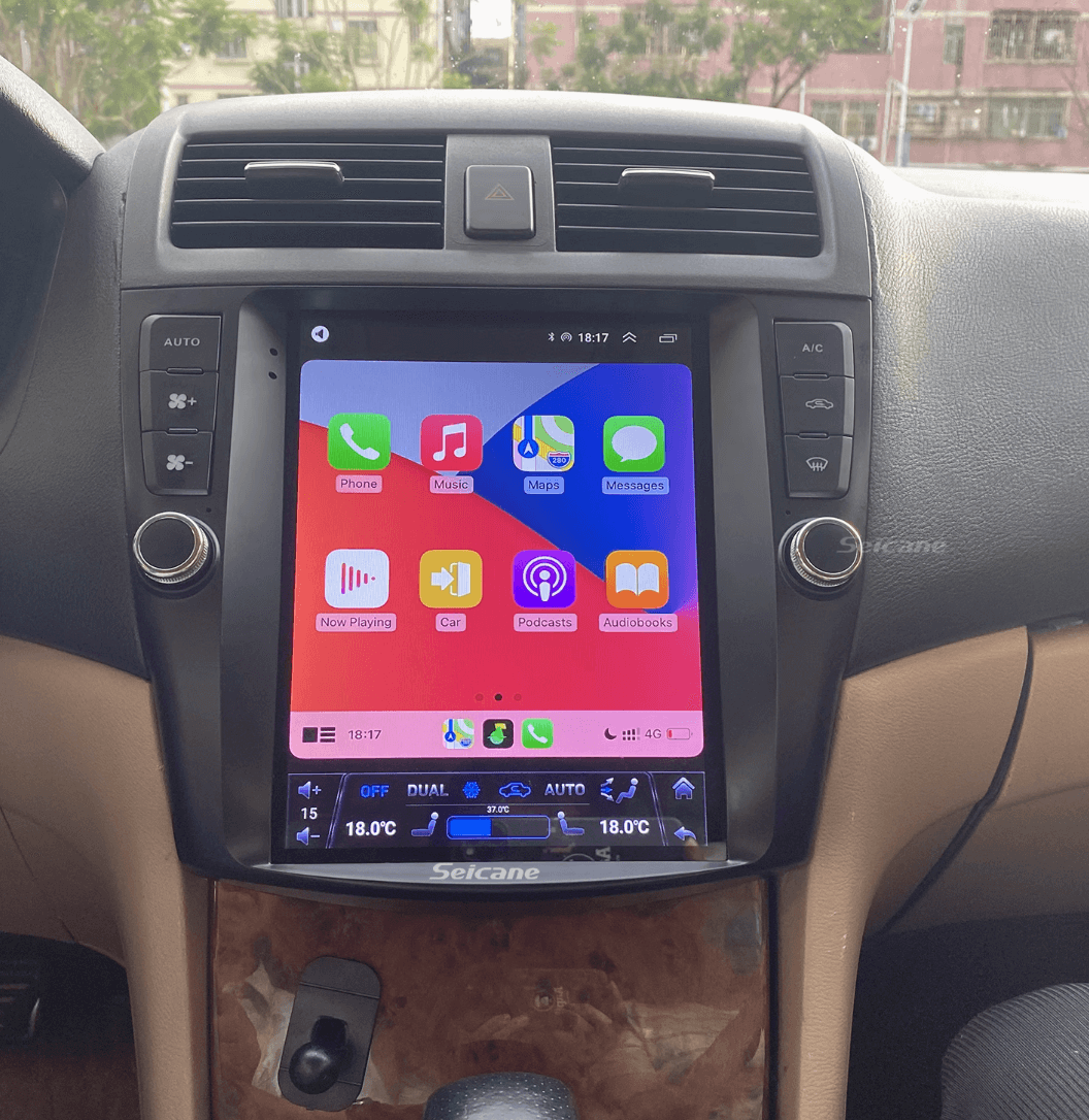 Honda Accord 2003-2008 12.1" Touchscreen GPS wireless CarPlay Android Auto HeadUnit screen, Honda Accord Euro 2003-2008 12.1" Touchscreen GPS wireless CarPlay Android Auto HeadUnit screen