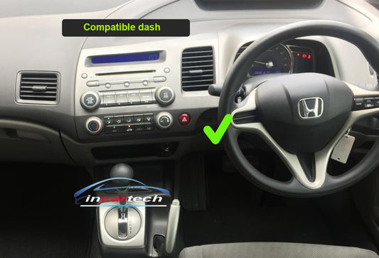 Honda Civic 2006-2011 12.1" Tesla Style Touchscreen GPS wireless CarPlay Android Auto HeadUnit