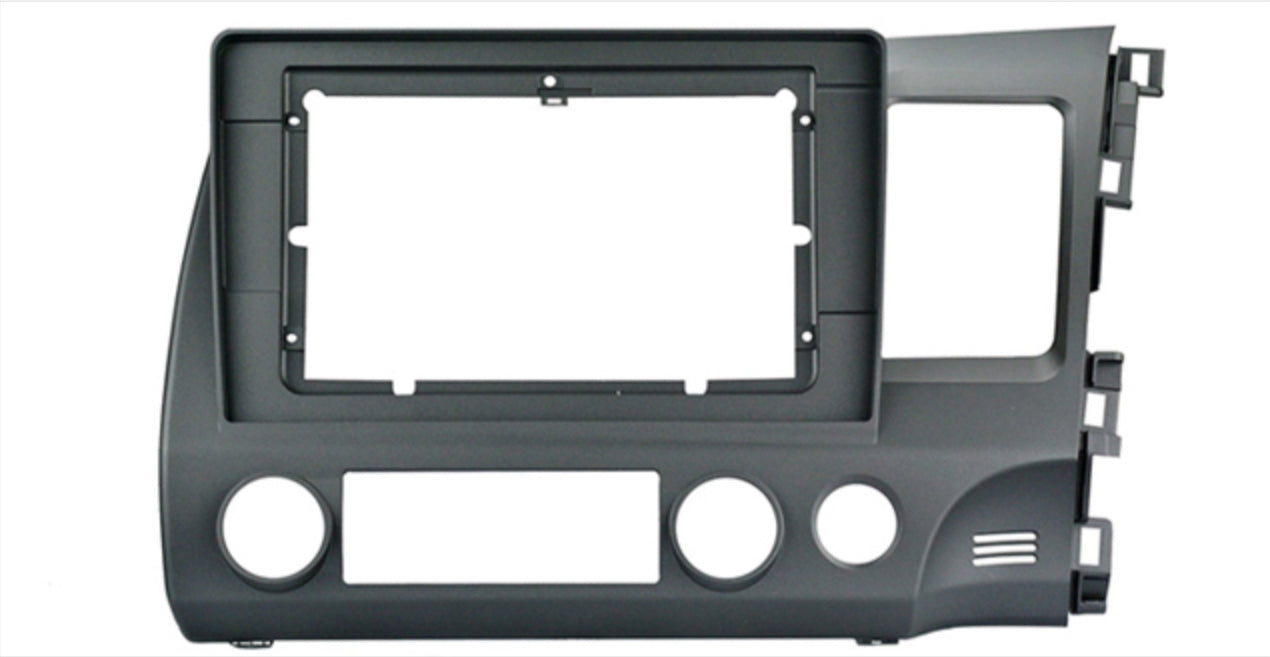 Honda civic 2006-2011 stereo facia 10 inch android Double din 2 din fascia frame surround