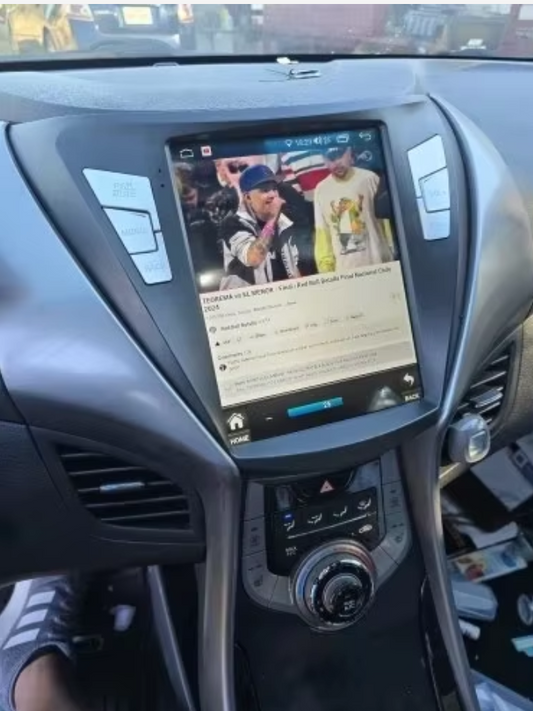 Hyundai Elantra 2011-2015 9.7" Tesla style Wireless Apple CarPlay Android Auto Stereo