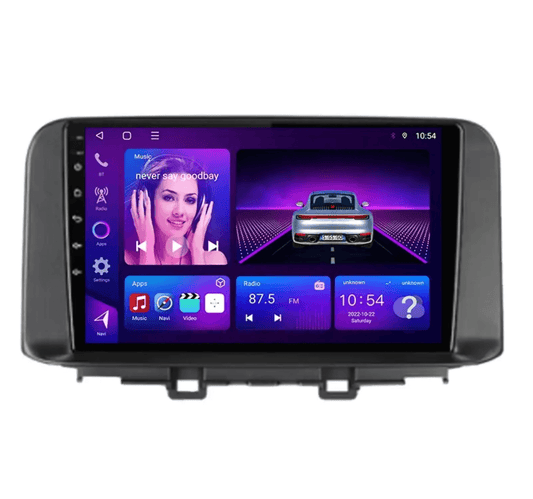 Hyundai Kona 2017-2023 Wireless Apple CarPlay Android Auto Radio upgrade