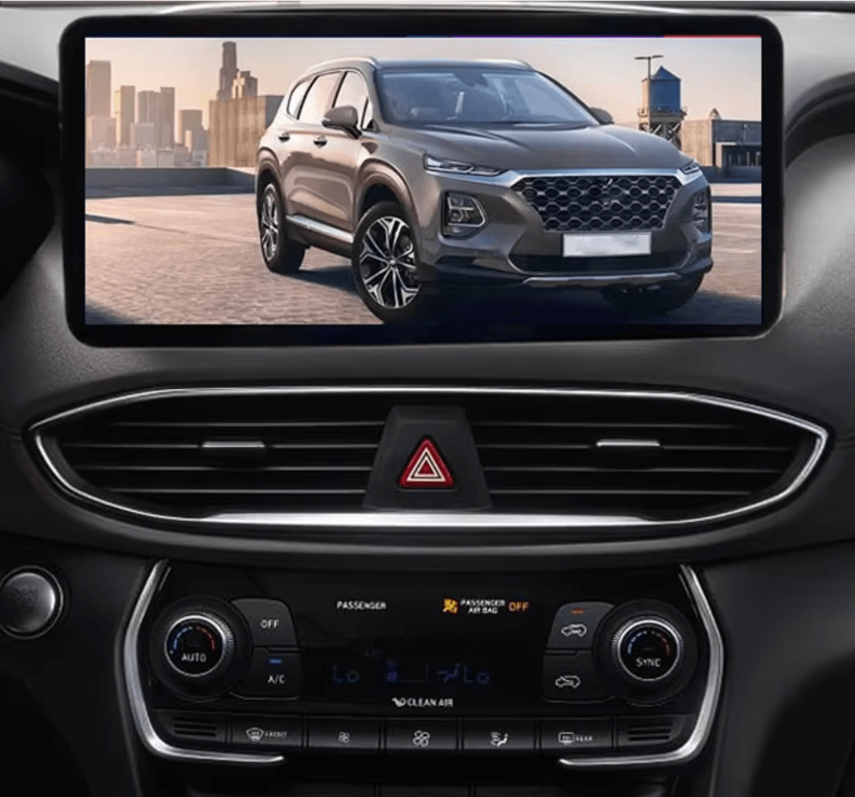 Hyundai Santa Fe 2018-2023 12.3" GPS BT wireless Apple CarPlay Android Auto Stereo