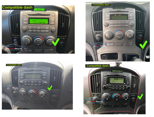 Hyundai iload / imax 08-15 10.1" GPS BT wireless Apple CarPlay Android Auto Stereo