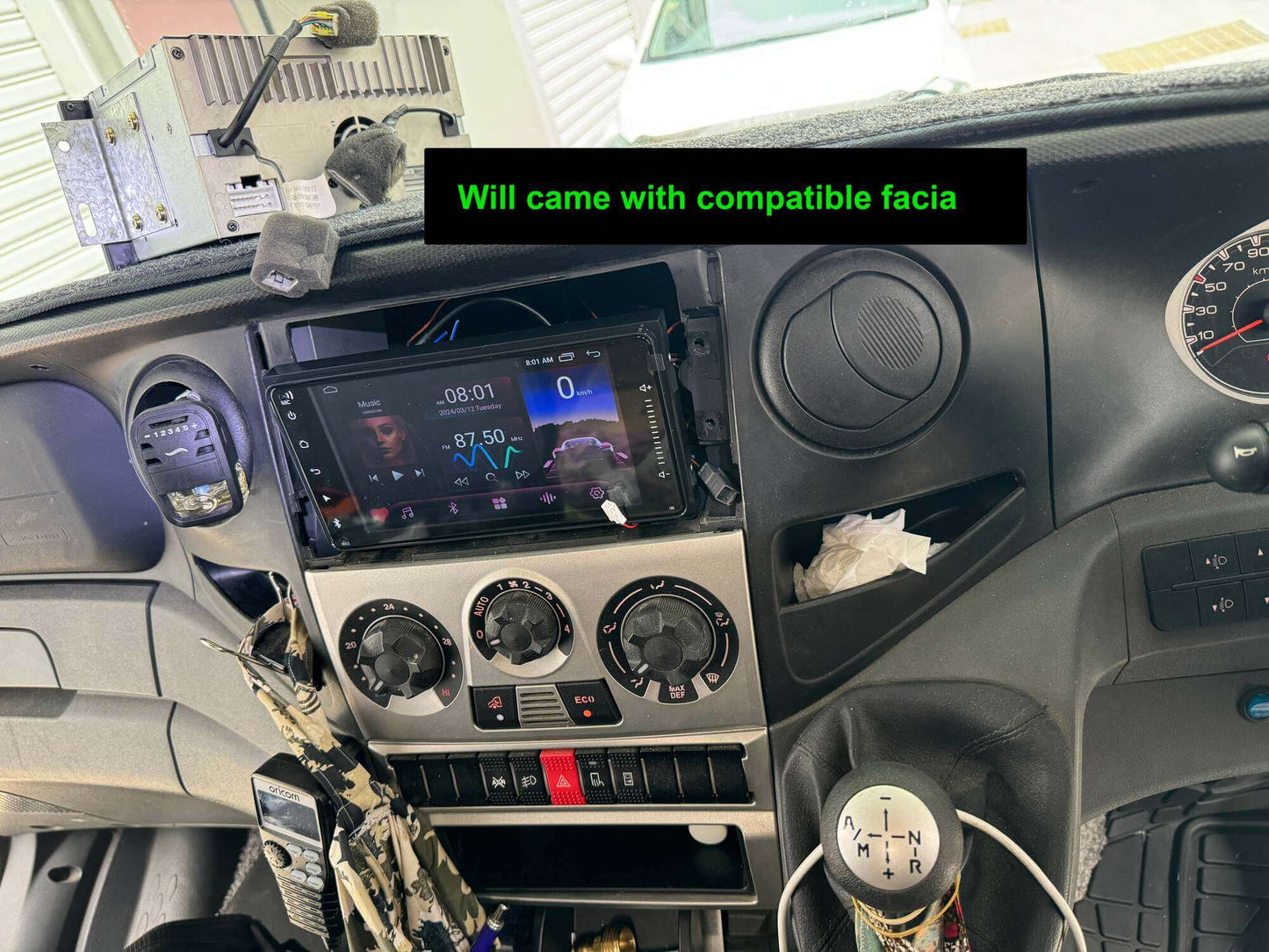 Iveco Daily 07-13 7 inch GPS Wireless Apple Carplay Stereo GPS SatNav android auto reverse camera