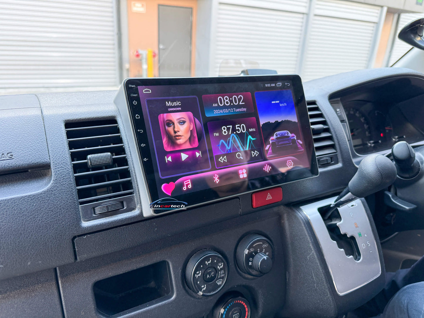 Toyota Hiace 2005-2019 GPS Bluetooth Wireless Apple Carplay Android Auto Stereo Radio