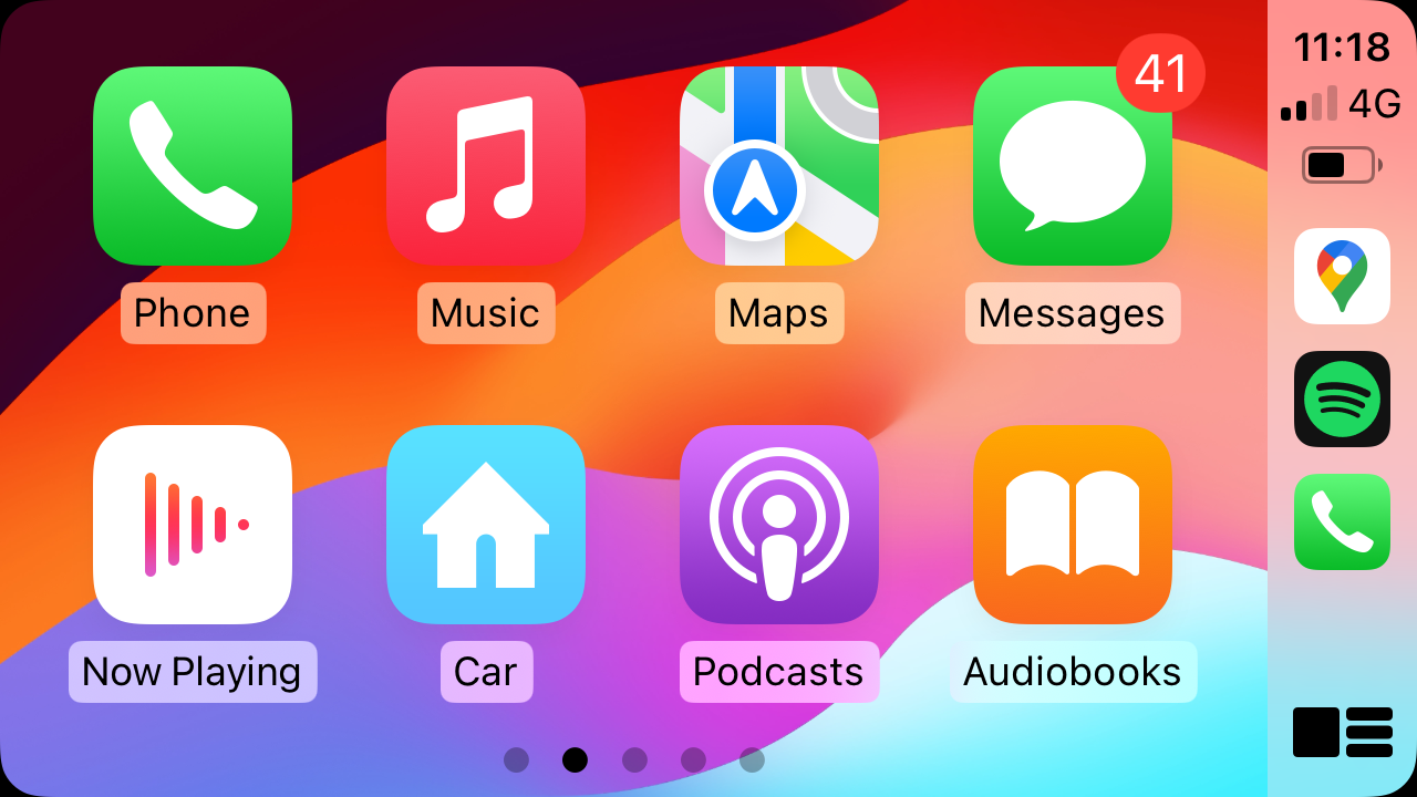 Toyota Fortuner 2015-2024 GPS Wireless Apple CarPlay Android Auto Stereo