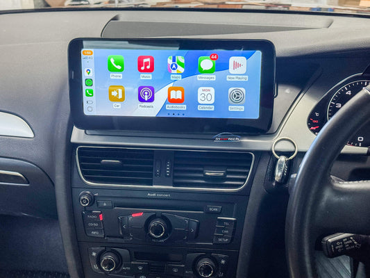 Audi A4/S4/RS4 2008-2016 B8 touchscreen screen upgrade wireless Carplay android auto