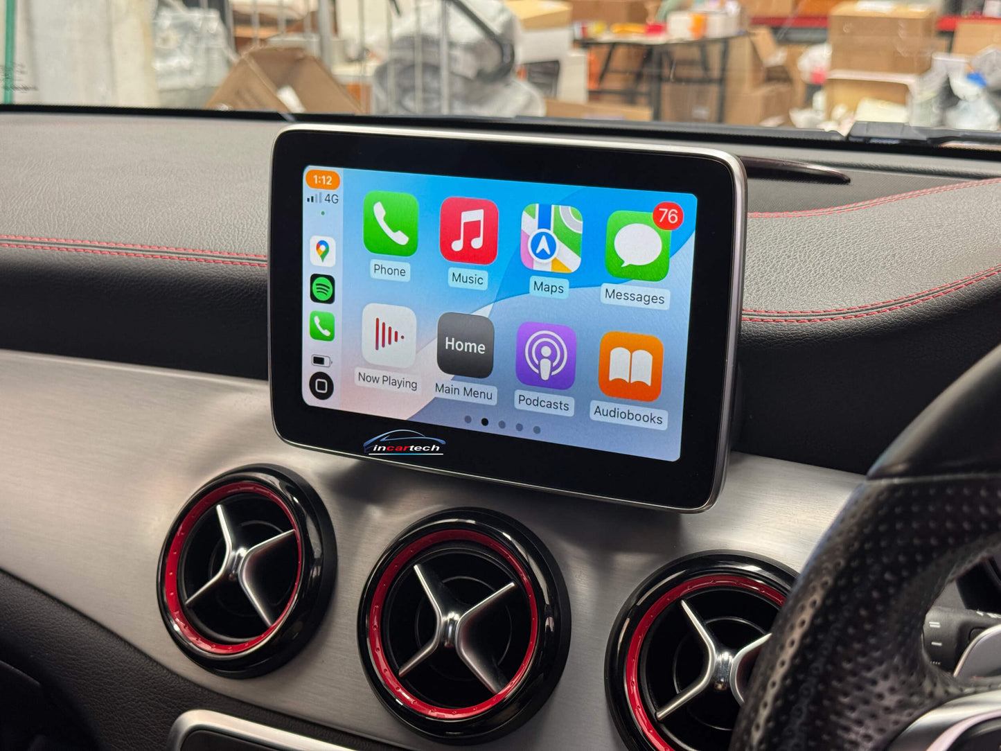 Mercedes Benz GLA Class 13-19 (x156) Add Wireless Carplay & Android Auto MMI Retrofit interface Moduel