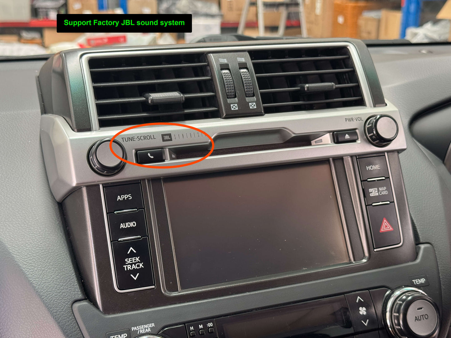 Toyota Prado 150 14-18 12.1" Vertical Screen GPS Wireless Apple CarPlay Android Auto Stereo