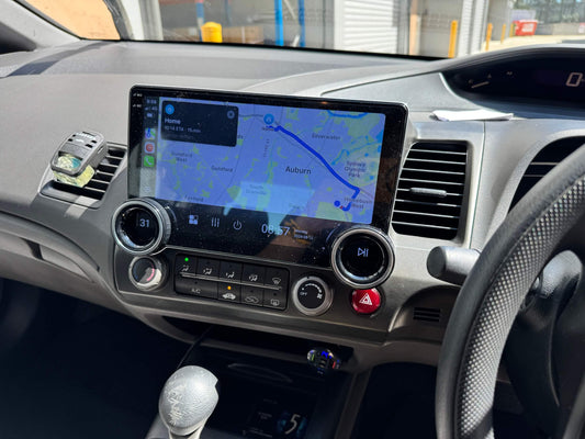 Honda Civic 2006-2011 10.1" Touchscreen GPS wireless CarPlay Android Auto HeadUnit
