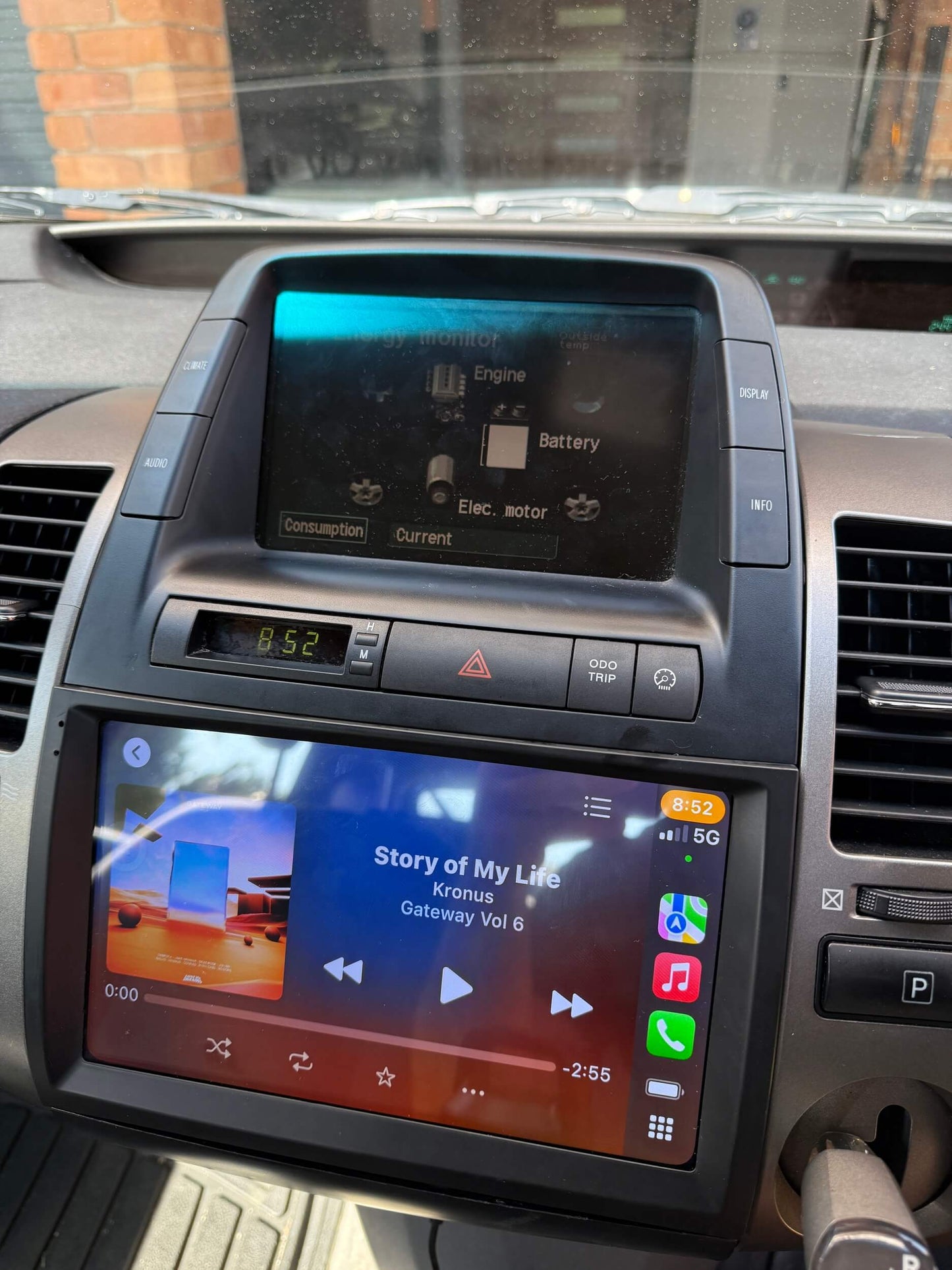 Toyota Prius 2004-2008 GPS Wireless Apple CarPlay Android Auto Stereo Radio
