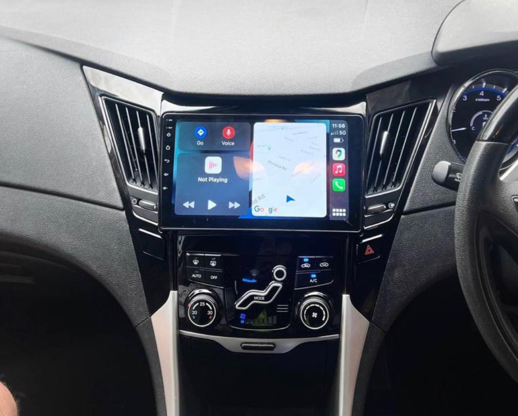 Hyundai i45 2009-2012 9" Stereo GPS BT wireless CarPlay Android Auto Radio